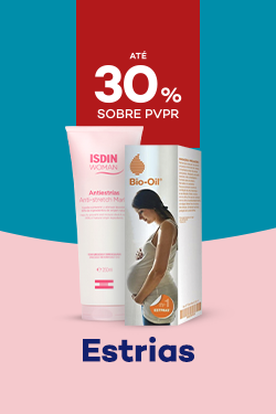 Produtos Estrias com destaque promocional de at&eacute; 30% sobre pre&ccedil;o de Venda ao P&uacute;blico Recomendado